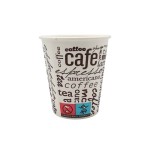 10029-PAQUETE 50 VASOS CARTON COMPOSTABLE 200ML TECNOPACKING CU396