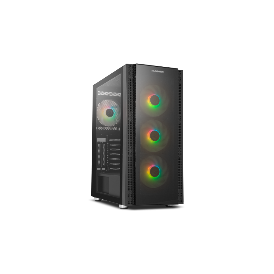 NOX CAJA ATX HUMMER HORUS. SEMITORRE. ARGB. FRONTAL Y LATERAL CRISTAL TEMPLADO