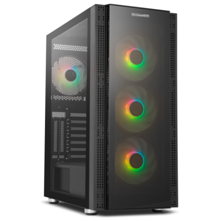 NOX CAJA ATX HUMMER HORUS. SEMITORRE. ARGB. FRONTAL Y LATERAL CRISTAL TEMPLADO