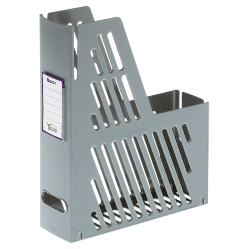 10071-REVISTERO CON IDENTIFICADOR 240X75X315 MM COLO GRIS ARCHIVO 2000 2005 GS