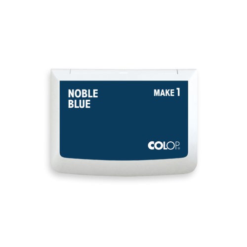 10077-TAMPON MAKE1 COLOR AZUL NOBLE 50X90 MM COLOP 155103