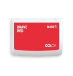 10081-TAMPON MAKE1 COLOR ROJO VALIENTE 50X90 MM COLOP 155111