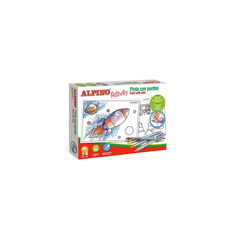 10132-SET ACTIVITY "PINTO CON PUNTOS" ALPINO AC000002