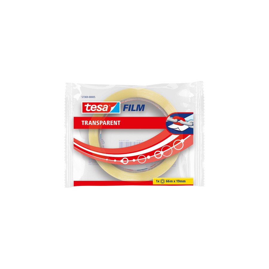 10196-TESA 57369-00005 plastico autoahdesivo 1 pieza(s) Transparente