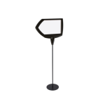 10222-ATRIL DE PIE INFORMATIVO DISENO FLECHA BIOFFICE SIG01010101