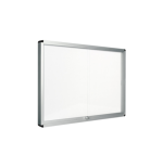 10262-Bi-Office Exhibit tablon para notas Interior Blanco Aluminio