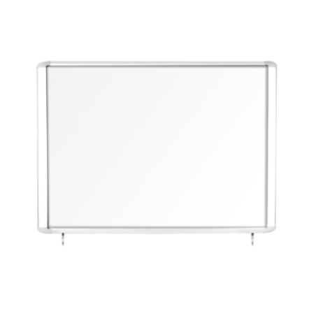 10275-Bi-Office Mastervision tablon para notas Exterior Blanco Aluminio