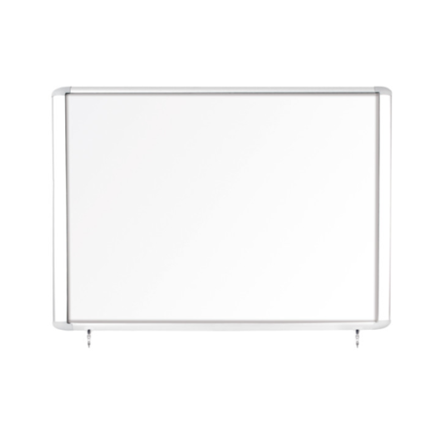 10281-Bi-Office Mastervision tablon para notas Exterior Blanco Aluminio