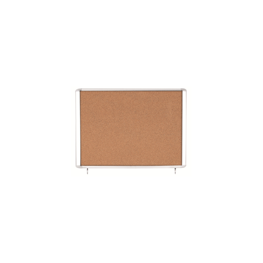 10284-Bi-Office Mastervision tablon para notas Exterior Madera Aluminio