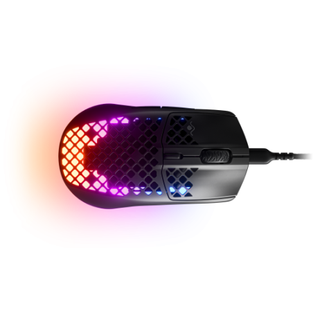 Steelseries Aerox 3 raton mano derecha USB Tipo C Optico 8500 DPI