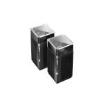 ASUS ZenWiFi Pro XT12 (2-PK) router inalambrico Gigabit Ethernet Tribanda (2,4 GHz/5 GHz/5 GHz) Negro