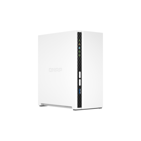 10436-QNAP TS-233 servidor barebone Mini Tower Blanco