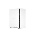 10436-QNAP TS-233 servidor barebone Mini Tower Blanco
