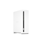 10438-QNAP TS-133 servidor de almacenamiento Torre Ethernet Blanco