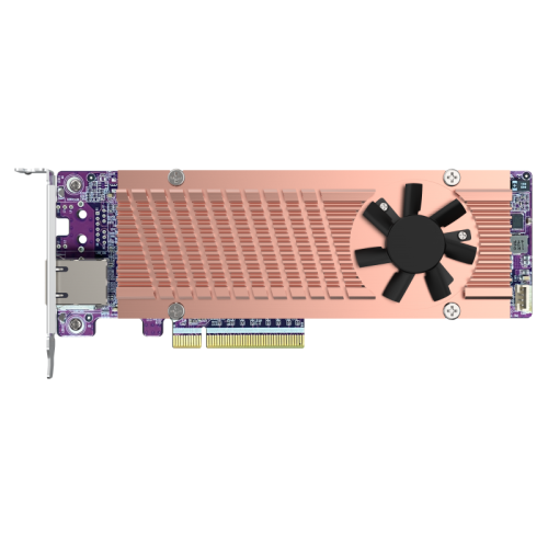 QNAP Card QM2 tarjeta y adaptador de interfaz Interno PCIe, RJ-45