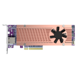 QNAP Card QM2 tarjeta y adaptador de interfaz Interno PCIe, RJ-45