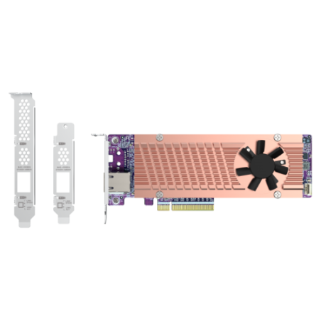 QNAP Card QM2 tarjeta y adaptador de interfaz Interno PCIe, RJ-45