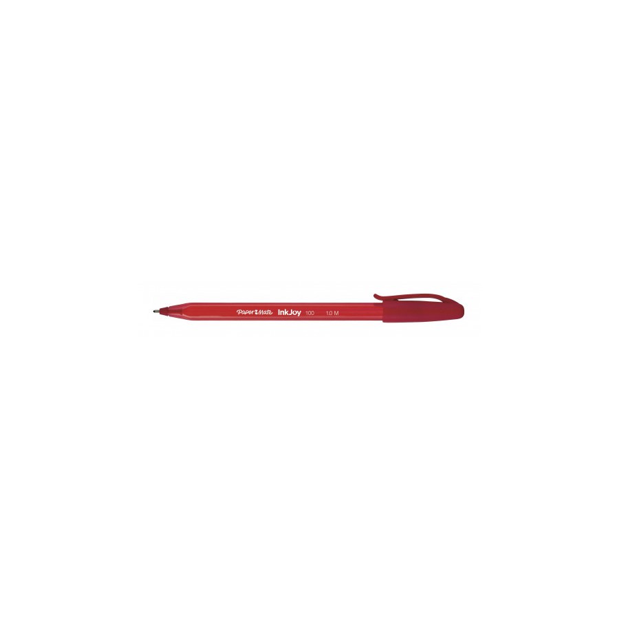 1047-BOLIGRAFO INKJOY 100 1MM ROJO PAPERMATE S0957140
