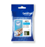 Brother LC-421C cartucho de tinta 1 pieza(s) Original Cian