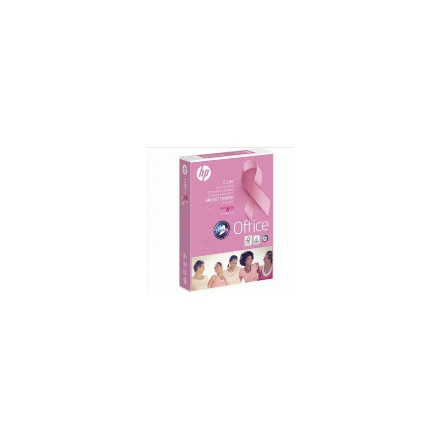 PAQUETE 500H PAPEL 80GR A4 HP PINK REAM CIE153 HP 177656