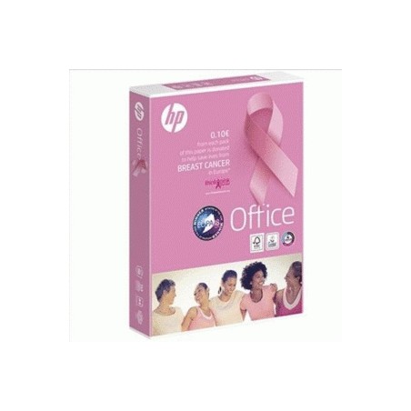 PAQUETE 500H PAPEL 80GR A4 HP PINK REAM CIE153 HP 177656