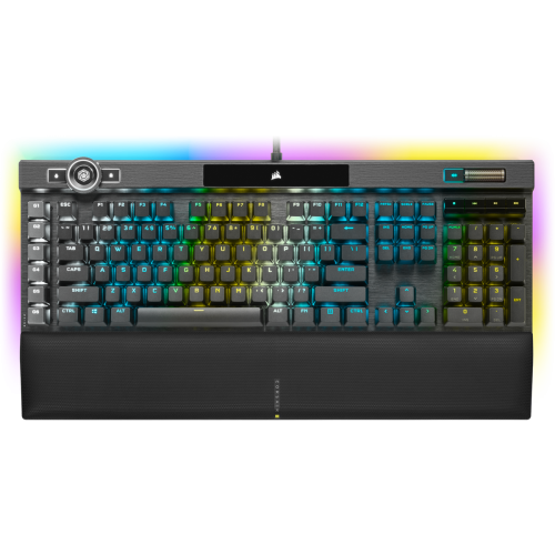 TECLADO CORSAIR K100 OPZ RGB PLATA CH-912A01A-ES