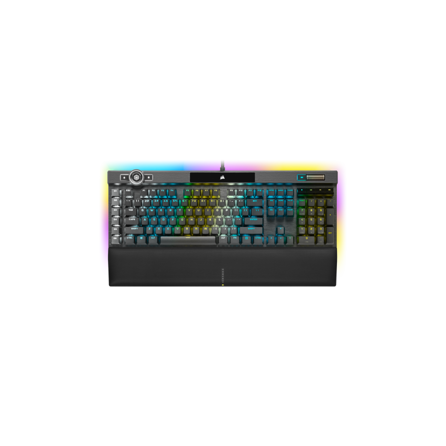TECLADO CORSAIR K100 OPZ RGB PLATA CH-912A01A-ES