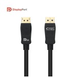 Nanocable Cable DISPLAYPORT 1.4 CERTIFICADO VESA, DP/M - DP/M, Negro, 1.5 m