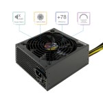 10592-TooQ TQAPOLO-700SP unidad de fuente de alimentacion 700 W 20+4 pin ATX ATX Negro