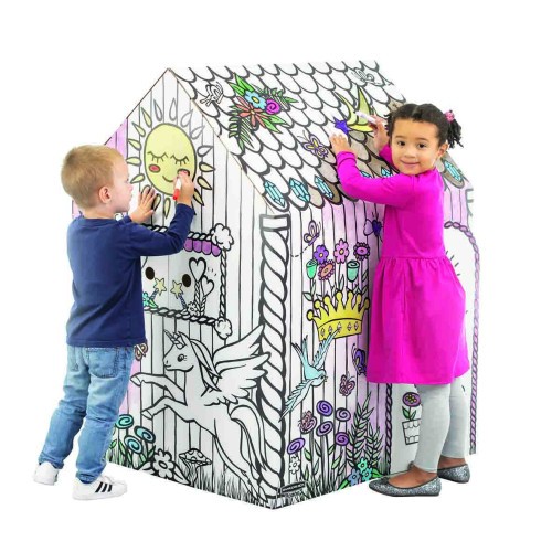 10688-CASA DE JUEGO UNICORN PLAYHOUSE BANKERS BOX 1232401