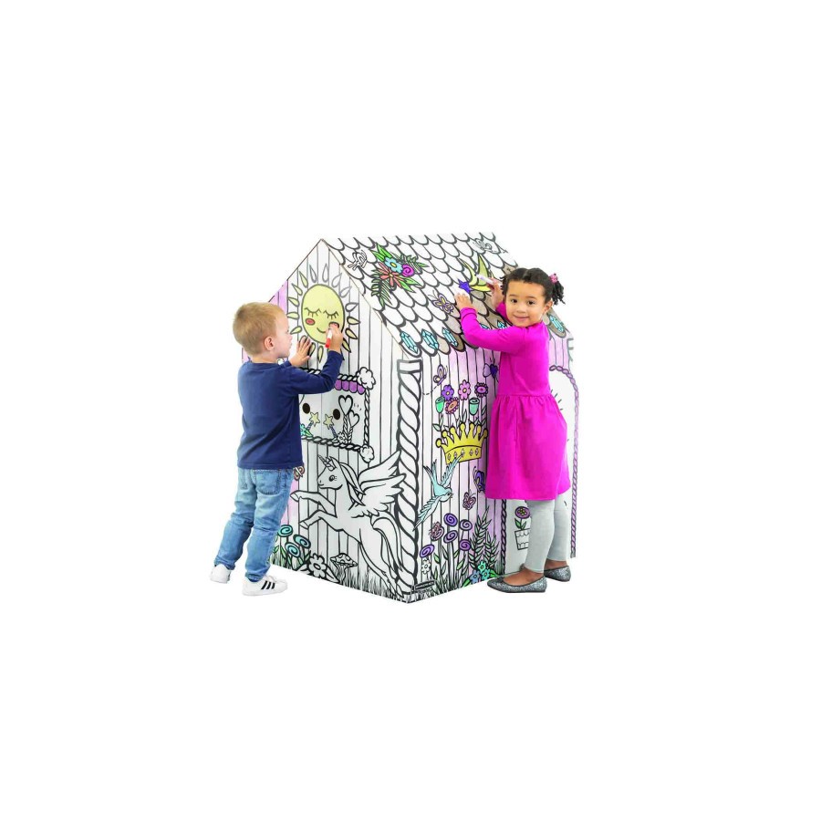 10688-CASA DE JUEGO UNICORN PLAYHOUSE BANKERS BOX 1232401