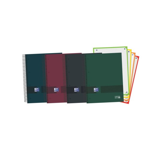 10694-CUADERNO OXFORD & YOU EUROPEANBOOK 4 MULTI A5+ T.EXTRADURA 120H 5X5 COLORES SURTIDO NEUTROS OXFORD 400159033