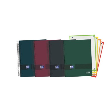 10694-CUADERNO OXFORD & YOU EUROPEANBOOK 4 MULTI A5+ T.EXTRADURA 120H 5X5 COLORES SURTIDO NEUTROS OXFORD 400159033