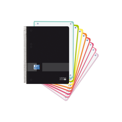 10695-CUADERNO LIVE & GO EUROPEANBOOK 8 A5+ T.PP 160H 5X5 COLOR NEGRO OXFORD 400158957