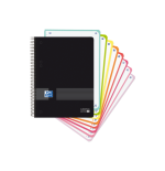 10695-CUADERNO LIVE & GO EUROPEANBOOK 8 A5+ T.PP 160H 5X5 COLOR NEGRO OXFORD 400158957