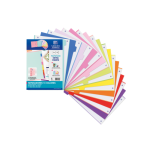 10698-KIT SEPARADORES PP 500 MICRAS A4 10 POSICIONES COLORES PASTEL Y VIVOS OXFORD 400159038