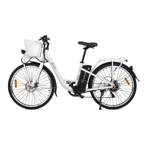YOUIN YOURIDE Paris - PASEO - RUEDA 26" - BAT. INTEGRADA Y EXTRAIBLE - BLANCA