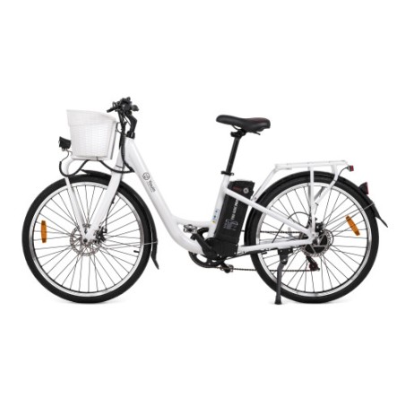 YOUIN YOURIDE Paris - PASEO - RUEDA 26" - BAT. INTEGRADA Y EXTRAIBLE - BLANCA