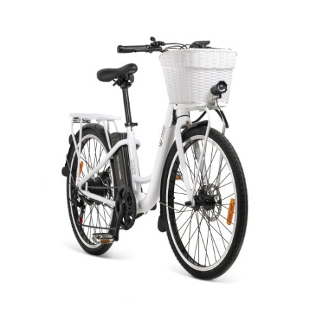 YOUIN YOURIDE Paris - PASEO - RUEDA 26" - BAT. INTEGRADA Y EXTRAIBLE - BLANCA