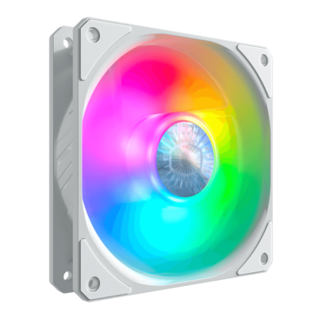 10731-Cooler Master SickleFlow 120 ARGB White Edition 3 In 1 Carcasa del ordenador Ventilador 12 cm Blanco 3 pieza(s)