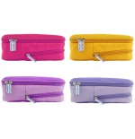 10739-Lagart Portatodo Rectangular Colorblock Multi-bolsillos