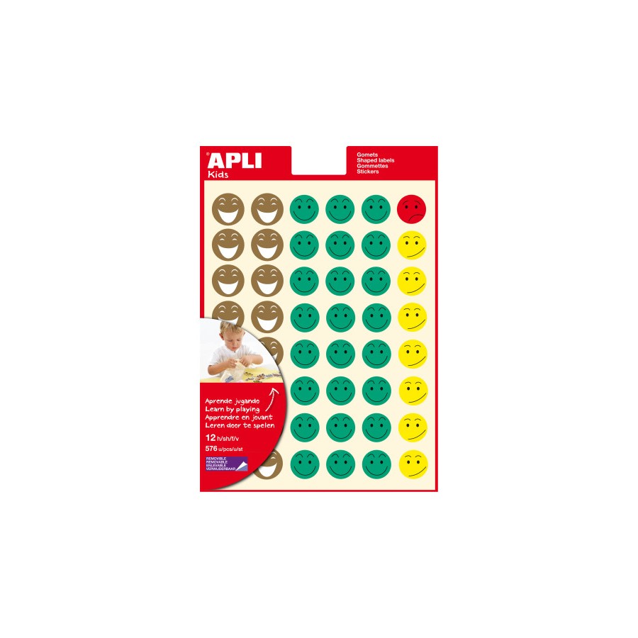 10747-APLI Kids 11680 pegatina para ninos