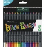 10818-ESTUCHE 24 LAPICES DE COLORES BLACK EDITION. FABER CASTELL 116424
