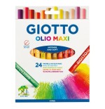 10836-ESTUCHE CON ASA GIOTTODE 24 BARRAS DE PINTURA OLEO GIOTTO F293800