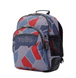 10846-Totto Crayoles mochila Mochila escolar Gris, Rojo Poliester