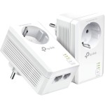 10892-TP-LINK KIT INICIAL AV1000 2-PUERTOS GIGABIT CON ENCHUFE INCORPORADO