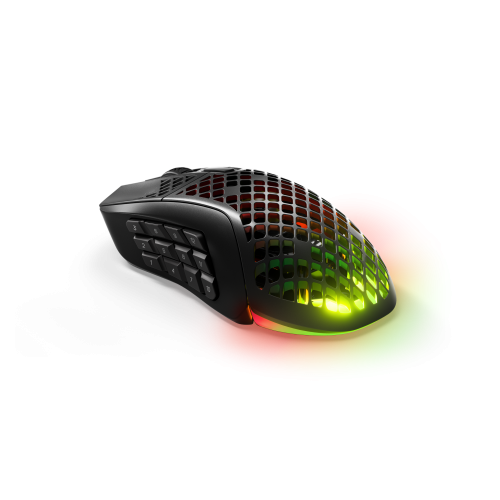 Steelseries Aerox 9 raton Ambidextro RF Wireless + Bluetooth Optico 18000 DPI