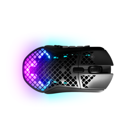 Steelseries Aerox 9 raton Ambidextro RF Wireless + Bluetooth Optico 18000 DPI