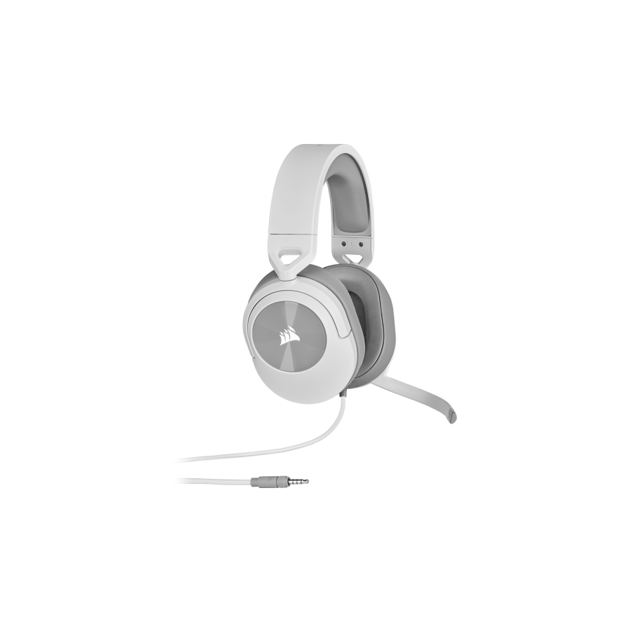 Corsair HS55 STEREO Auriculares Alambrico De mano Juego Blanco
