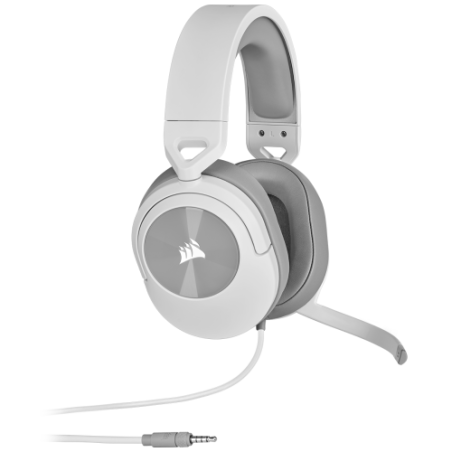 Corsair HS55 STEREO Auriculares Alambrico De mano Juego Blanco
